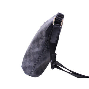Louis Vuitton Graphite Messenger Bag Damier Black Mick Shoulder